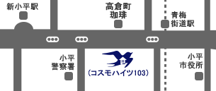 ツバメホームズ　地図